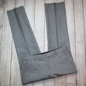 Banana Republic Straight Leg Dress Pants in Light Gray